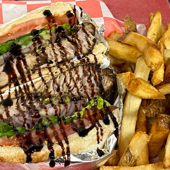 Blackened Tuna Sandwich