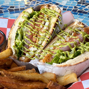 Fried Flounder Sandwich