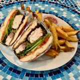 Grilled Sword Fish Sandwich