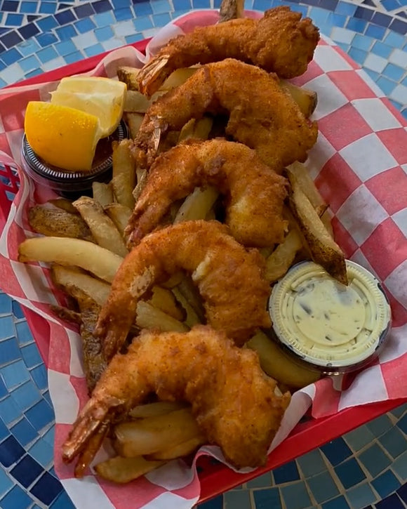 Fried Shrimp Boat
