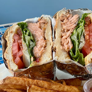 Grilled Salmon Sandwich