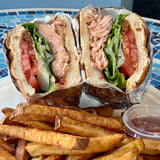 Grilled Salmon Sandwich